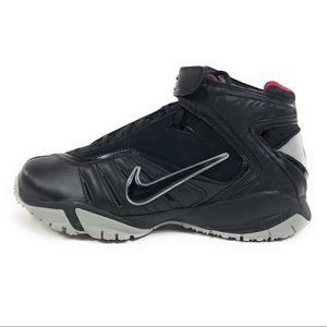Nike Zoom Vick IV Black Retro Shoes Mid 313708-002